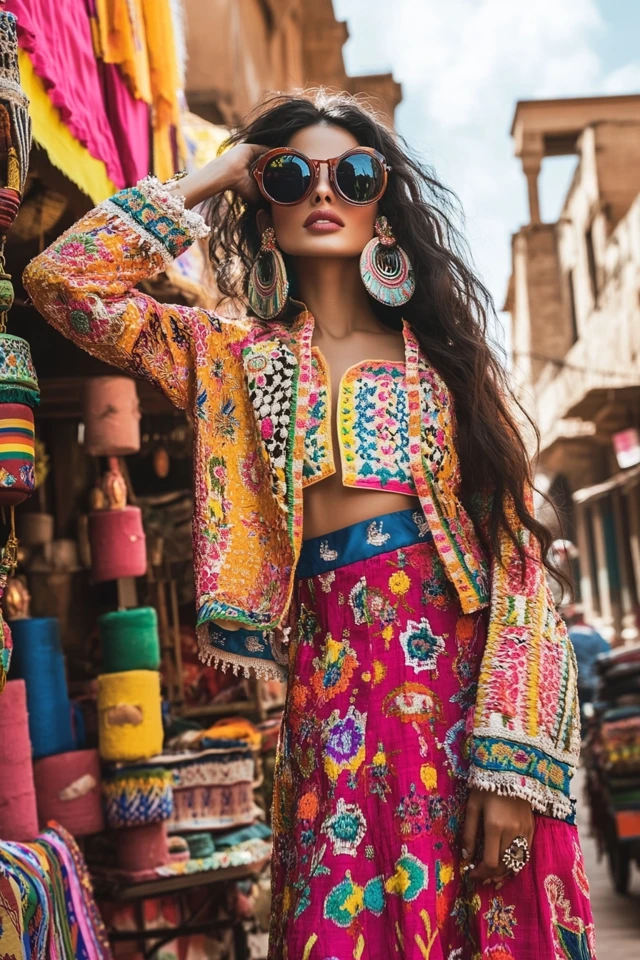 Vibrant Cultural Festival Styles with Embroidered Details - photo 4