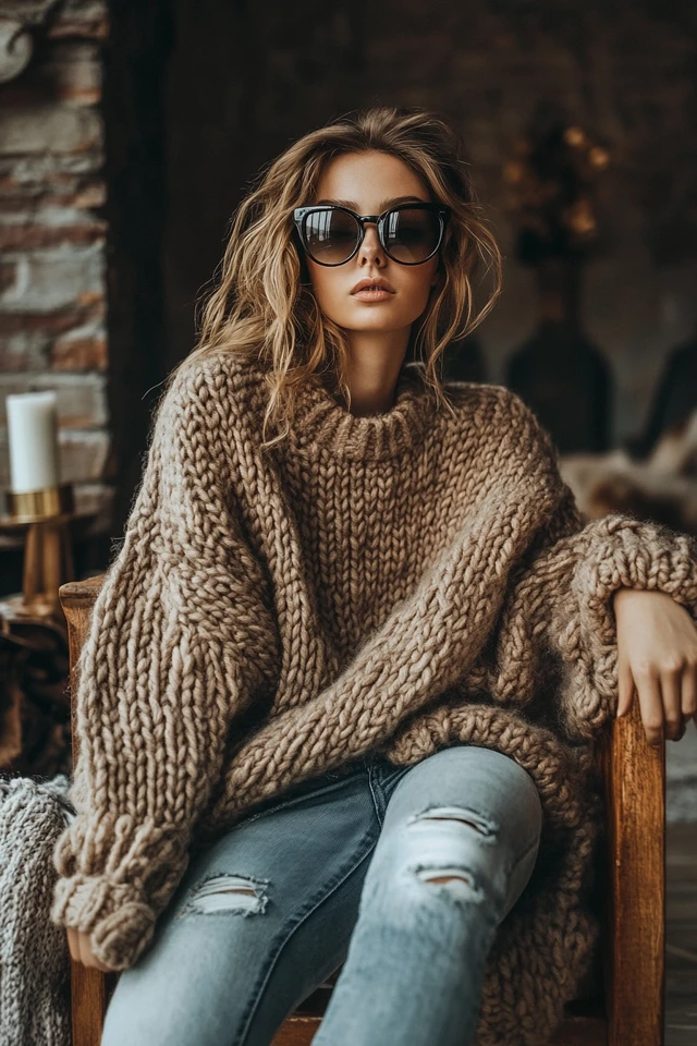 Relaxed Oversized Sweaters for Cozy Days - photo 4