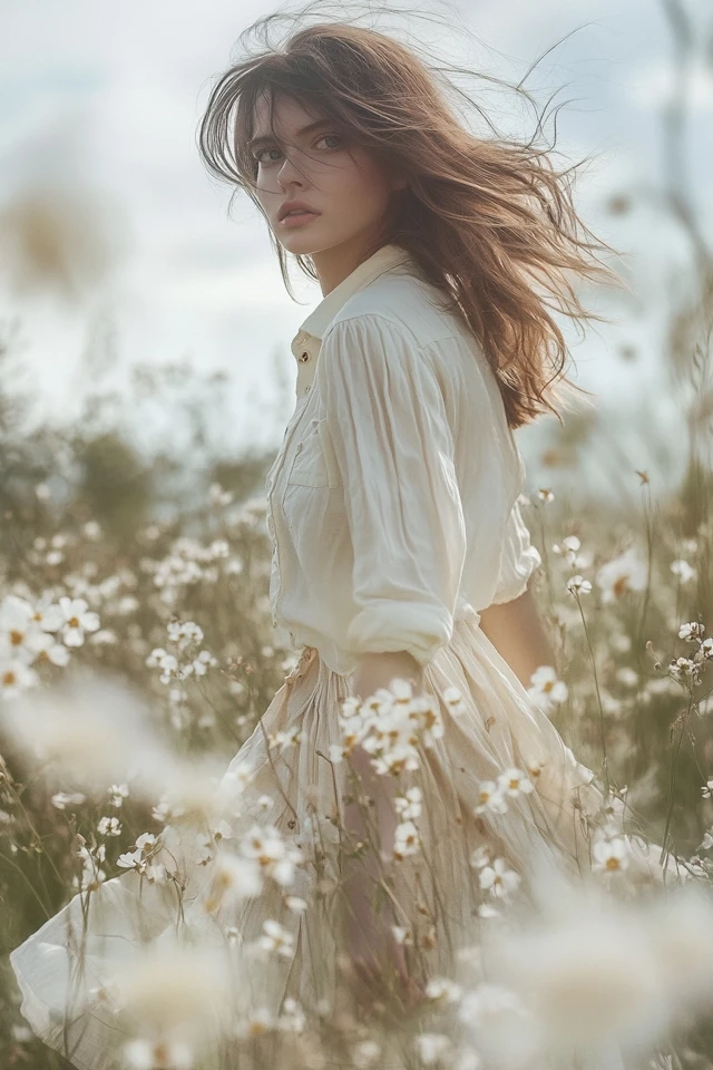 Cotton Button-Up Skirts for Warm Breezy Days - photo 4
