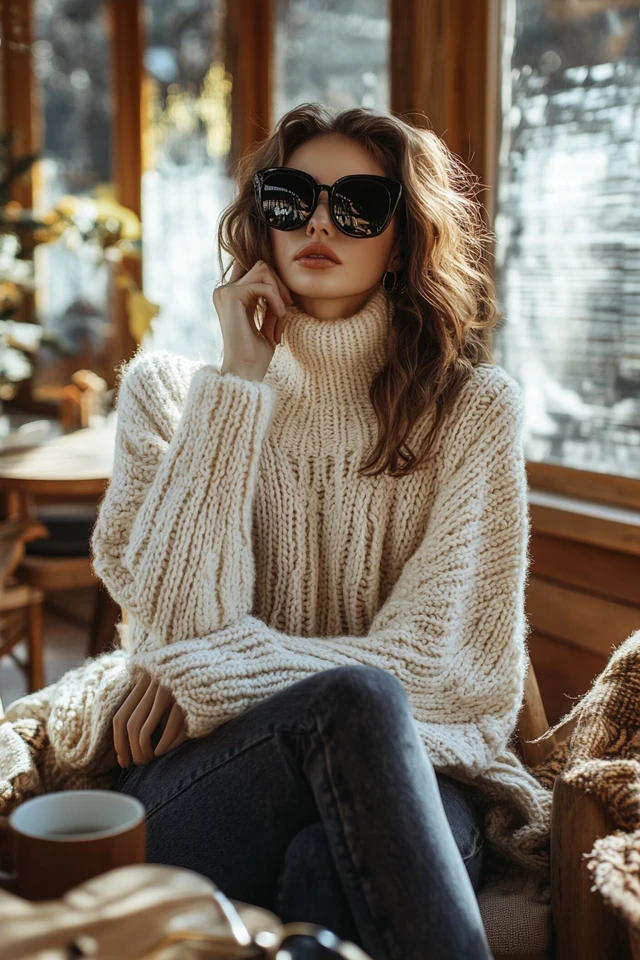 Oversized Sweaters for Frosty Morning Comfort - photo 4