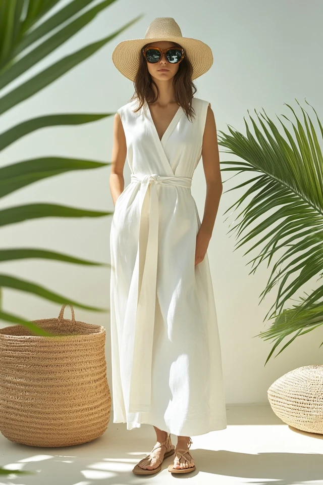 UV-Protective Maxi Dresses for Sunny Vacations - photo 4