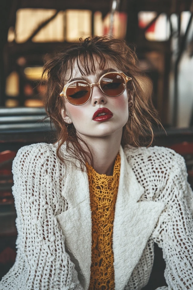 Mixing Satin and Crochet for Vintage-Inspired Looks: Timeless Elegance Meets Retro Charm - photo 4