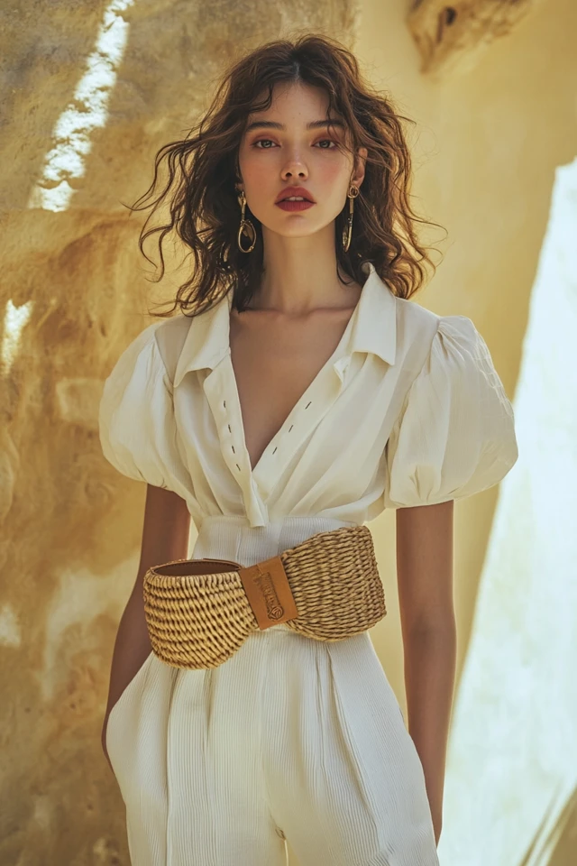 How to Wear Rattan Accessories Beyond Summer - photo 4