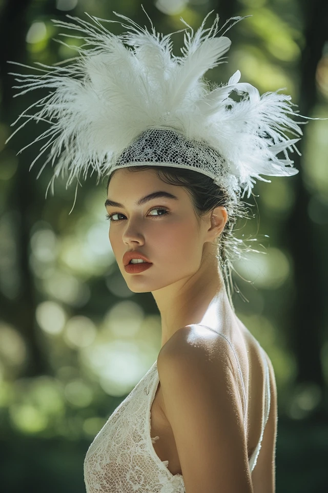 Feather Hair Accessories: How to Make Them Work for You - photo 4