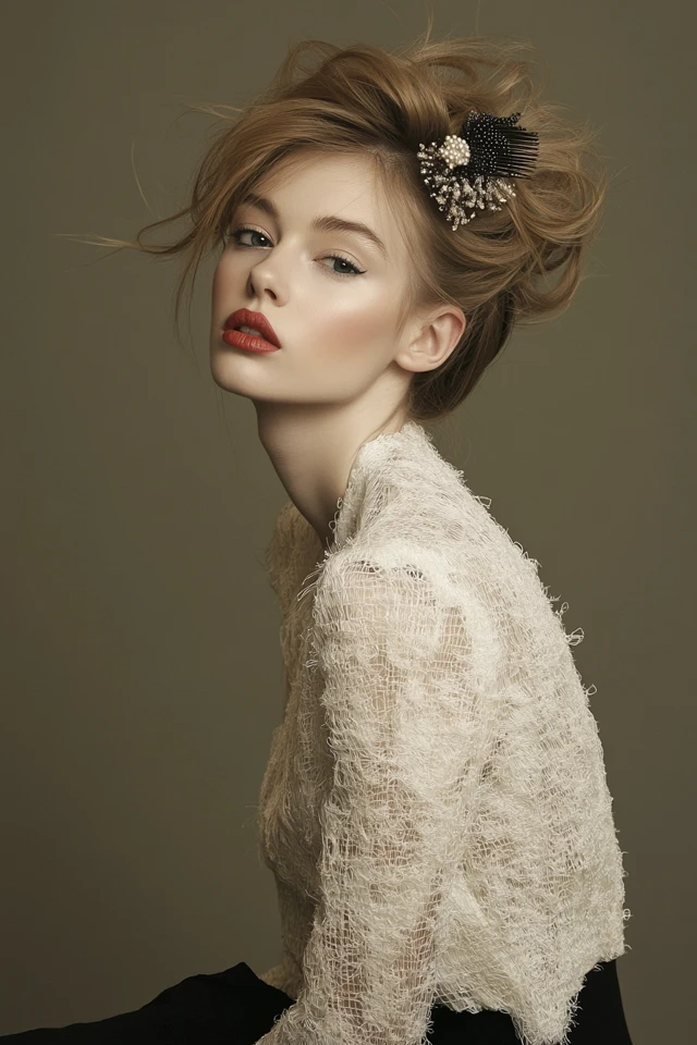 Styling Bold Hair Combs for Elegant Hairstyles - photo 4