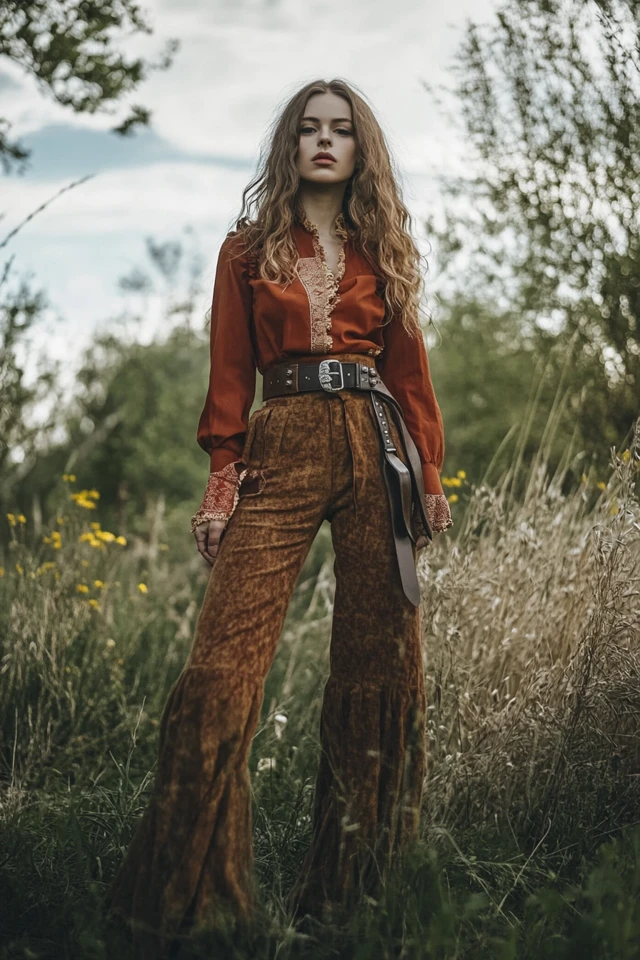 How to Wear Double-Buckle Belts with Different Outfits - photo 4