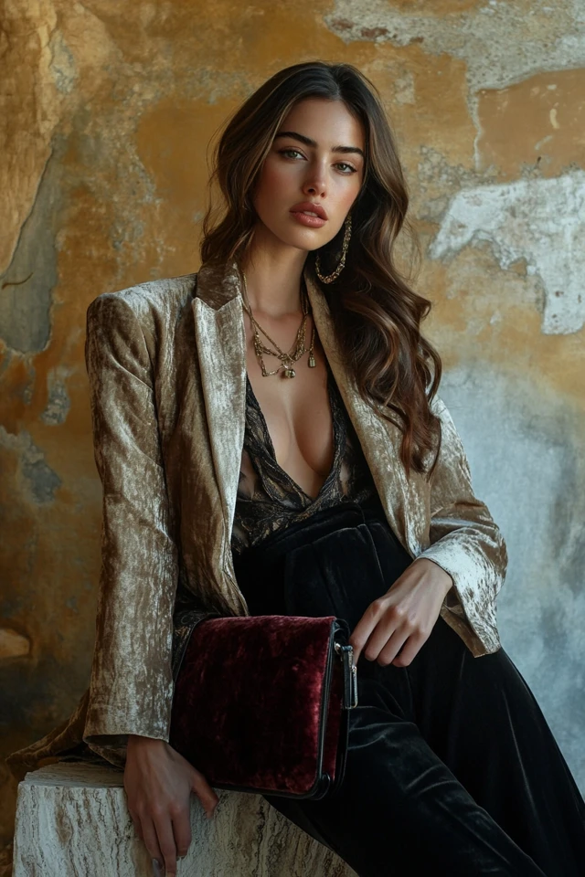 Styling Luxe Velvet Bags for Sophisticated Looks - photo 4