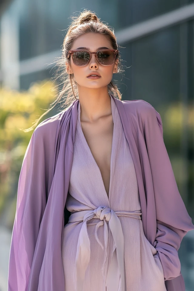 Deep Navy and Lavender for Soft, Sophisticated Layers - photo 4