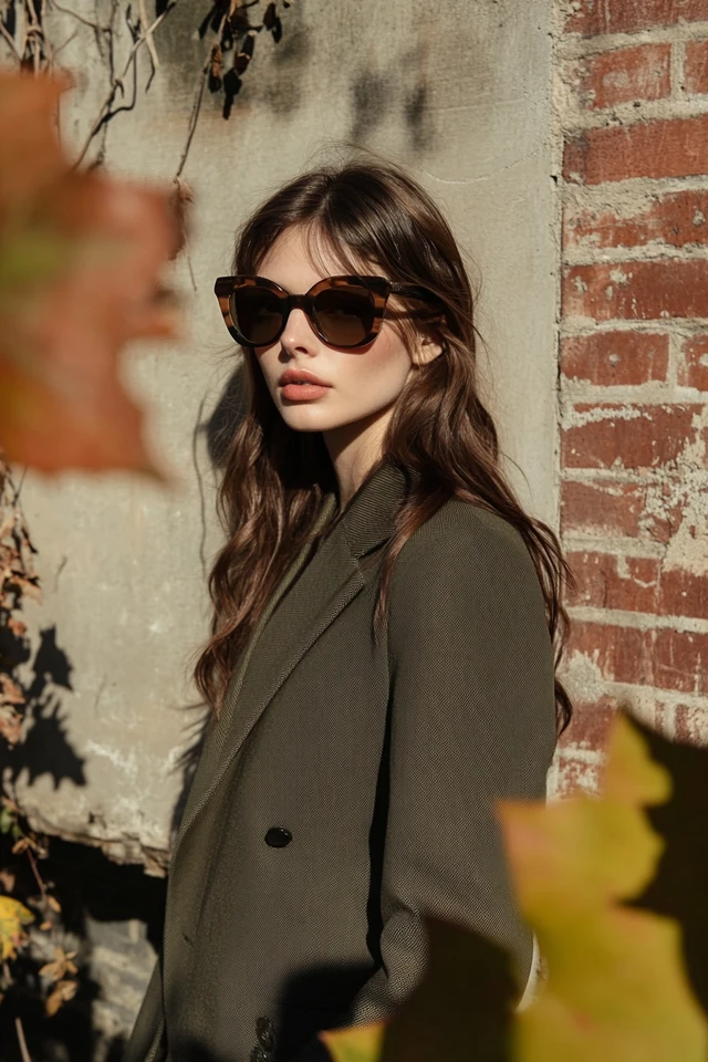 Pairing Chocolate and Sage Green in Warm Fall Jackets: A Cozy and Sophisticated Duo - photo 4