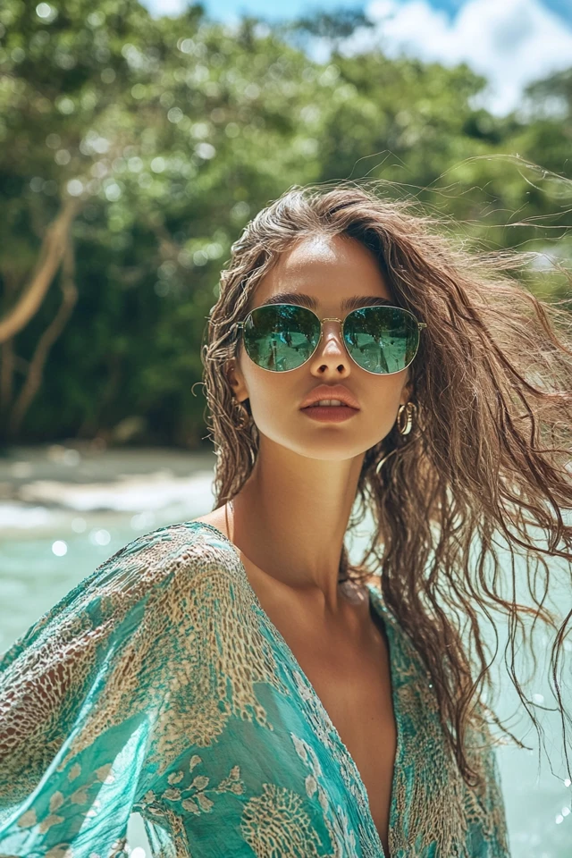 Breezy Kaftan Dresses for Resort Wear Glam: Effortlessly Chic, Comfortable, and Perfectly Luxurious - photo 4