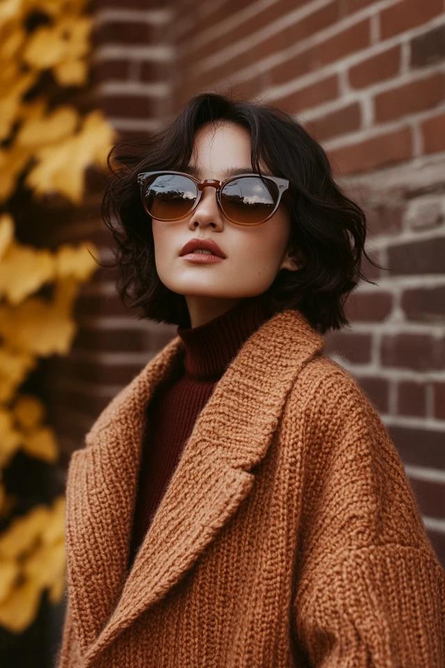 Soft Caramel and Burgundy Combinations for Knit Coats: Cozy and Chic Layering for Cooler Weather - photo 4