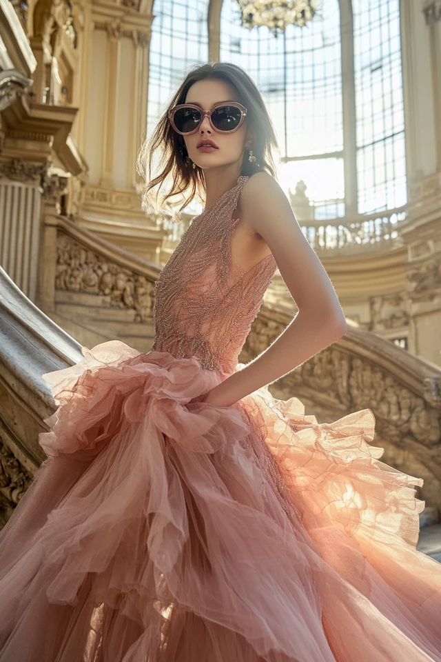 Dusty Rose and Champagne Layers for Formal Dresses: A Timelessly Elegant Duo - photo 4