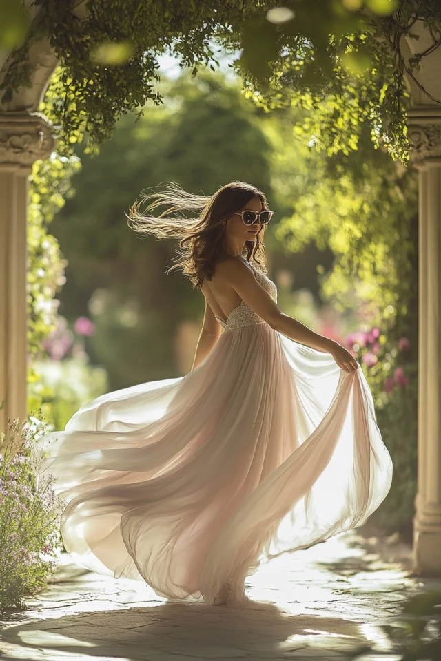 Flowy Chiffon Gowns for Spring Charity Balls: Elegance in Every Movement - photo 4