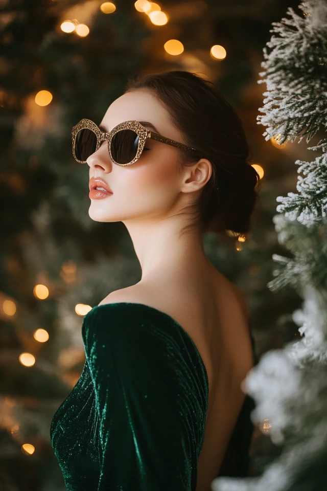 Bold Jewel-Toned Dresses for Holiday Photoshoots: A Guide to Vibrant Elegance - photo 4