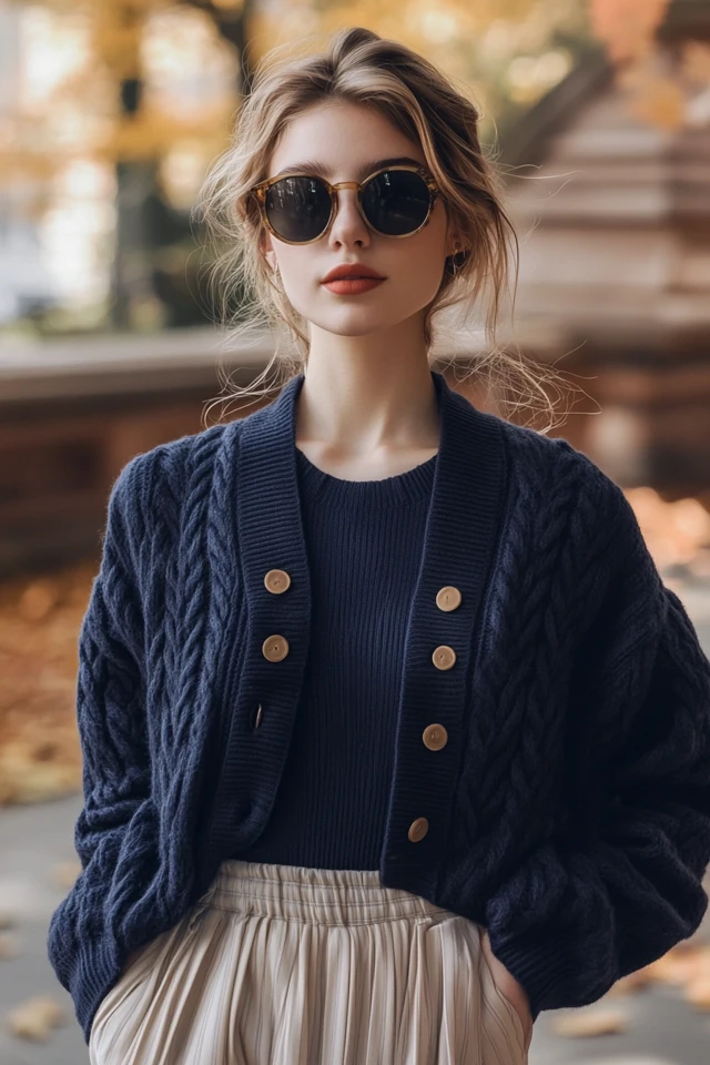 Preppy Cardigans for Back-to-School Fall Trends - photo 8