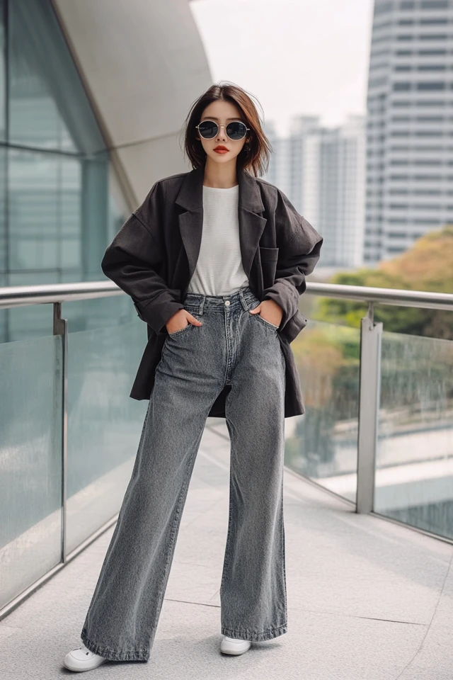 Relaxed Barrel-Leg Jeans for Modern Denim Looks - photo 8