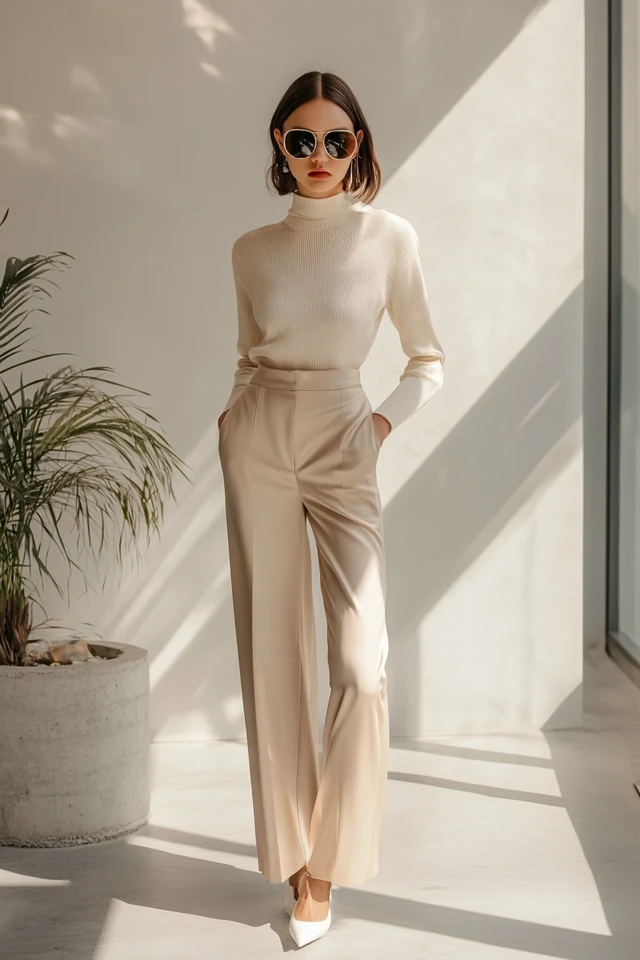 Sleek Column Skirts for Office Minimalism - photo 8