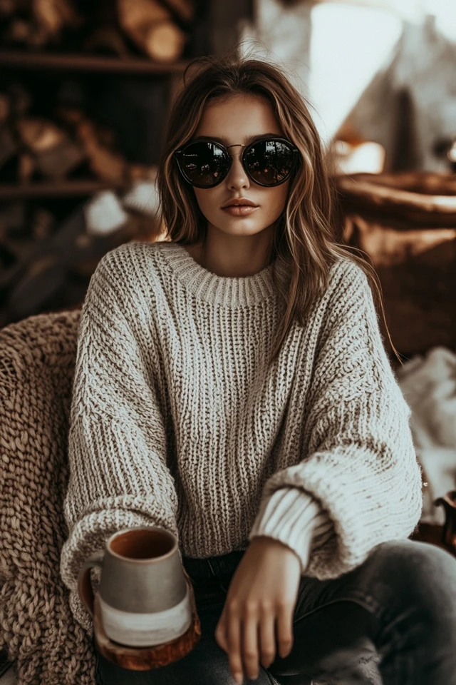 Relaxed Oversized Sweaters for Cozy Days - photo 8