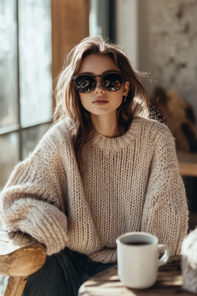 Oversized Sweaters for Frosty Morning Comfort - photo 8