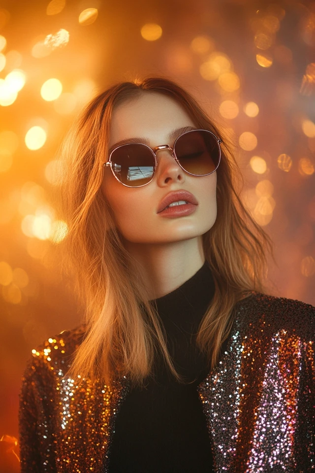 Combining Wool and Sequins for Festive Layers: Cozy Meets Glam - photo 8