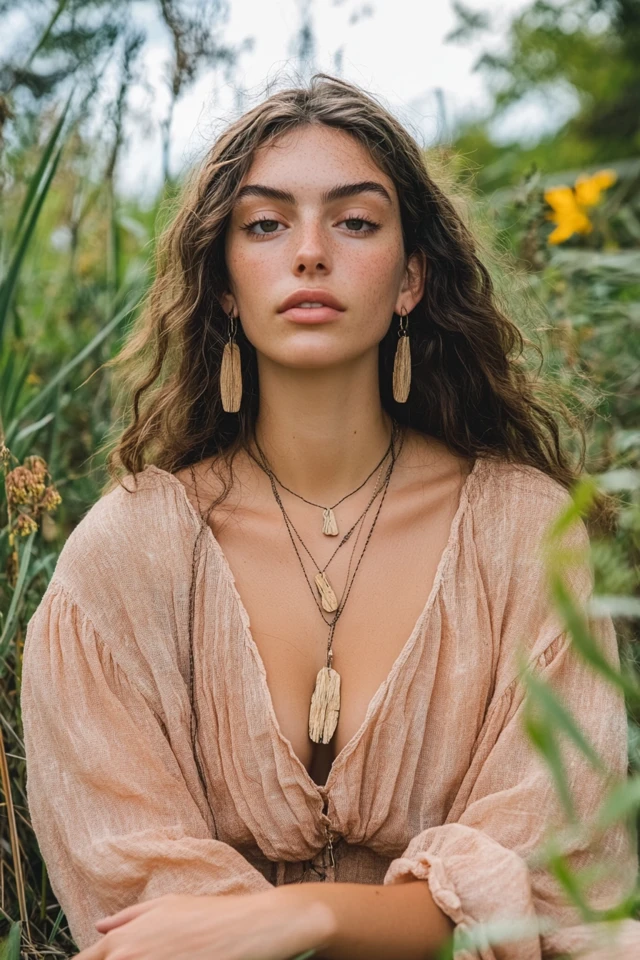 Styling Wood Jewelry for a Natural Aesthetic