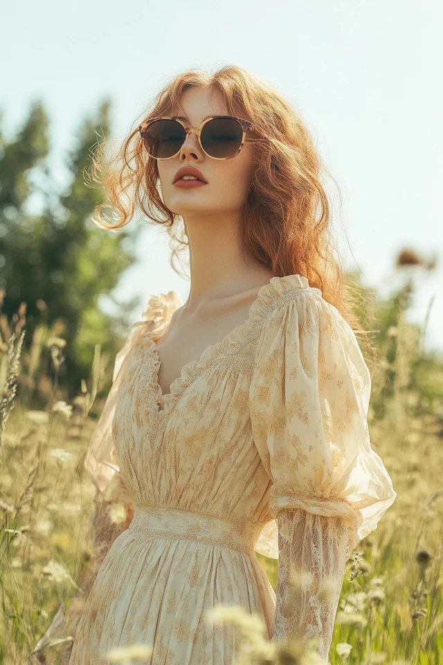 Cottagecore Dresses with Puff Sleeves for Spring Charm: Embrace Whimsy and Nostalgia - photo 8