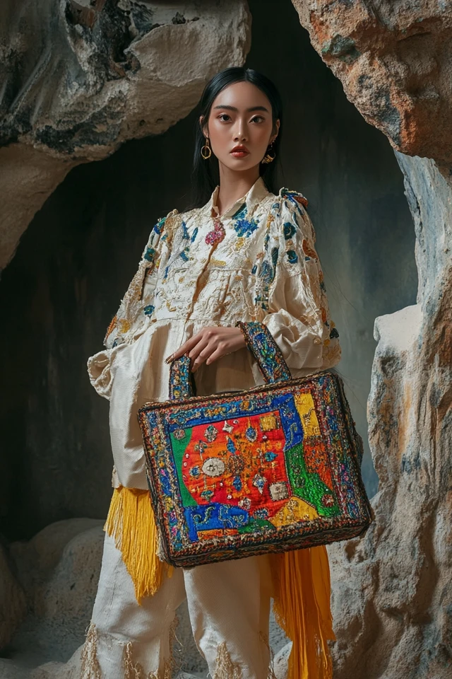 Styling Embroidered Bags with Elegant Outfits - photo 8