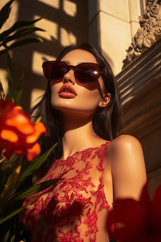 The Best Combinations of Burgundy and Bright Coral for Party Looks - photo 8