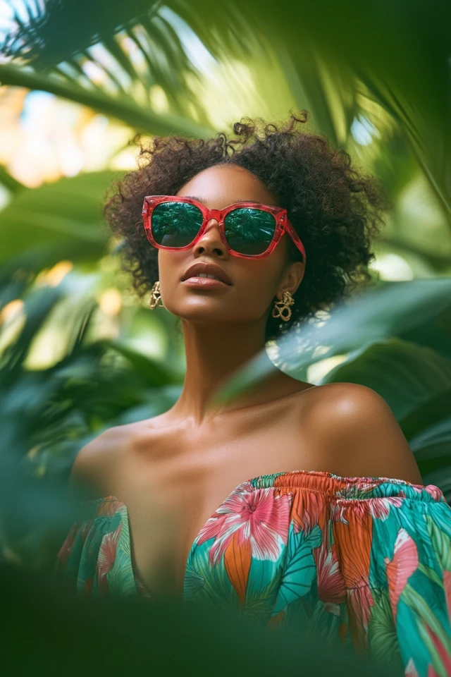 Mixing Coral and Teal in Fun Vacation Dresses - photo 8