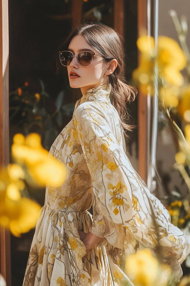 Chic Taupe and Lemon Combinations for Day Dresses: Effortlessly Stylish and Refreshingly Modern - photo 8