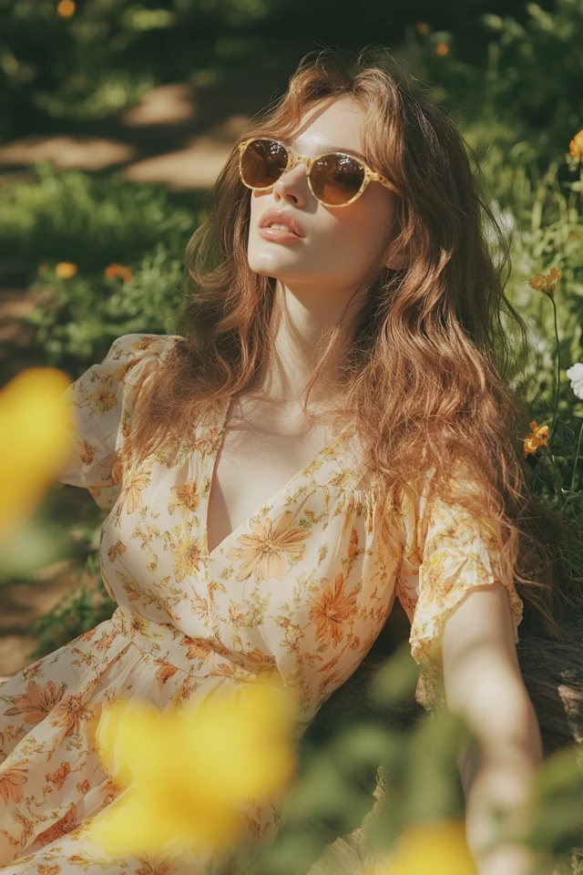 The Best Bright Yellow and Blush Pairings for Sundresses: Radiant and Romantic Summer Style