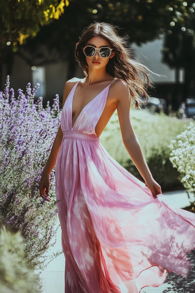 Vibrant Pink and Lilac in Playful Summer Dresses: Embrace the Joyful Palette - photo 7