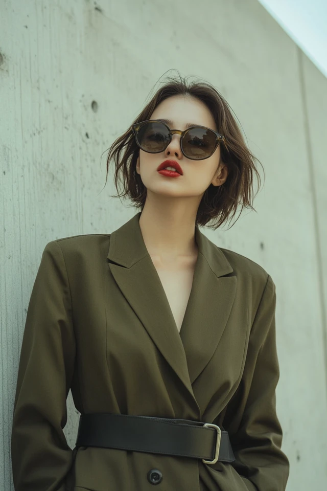 Oversized Blazers with Cinched Belts for Bold Looks: Sophisticated, Empowering, and Fashion-Forward - photo 8