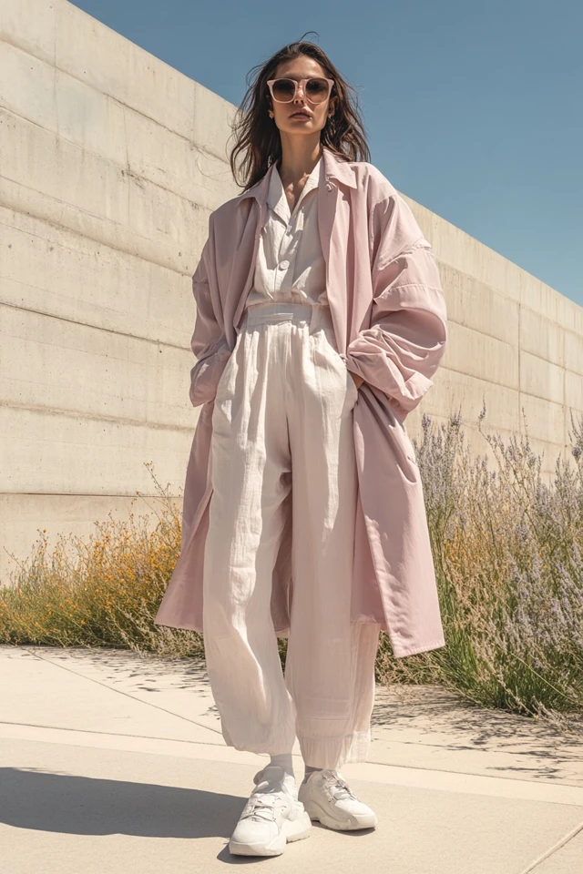 Soft Lilac and Neutral Beige in Transitional Layers: A Sophisticated and Effortless Pairing - photo 8