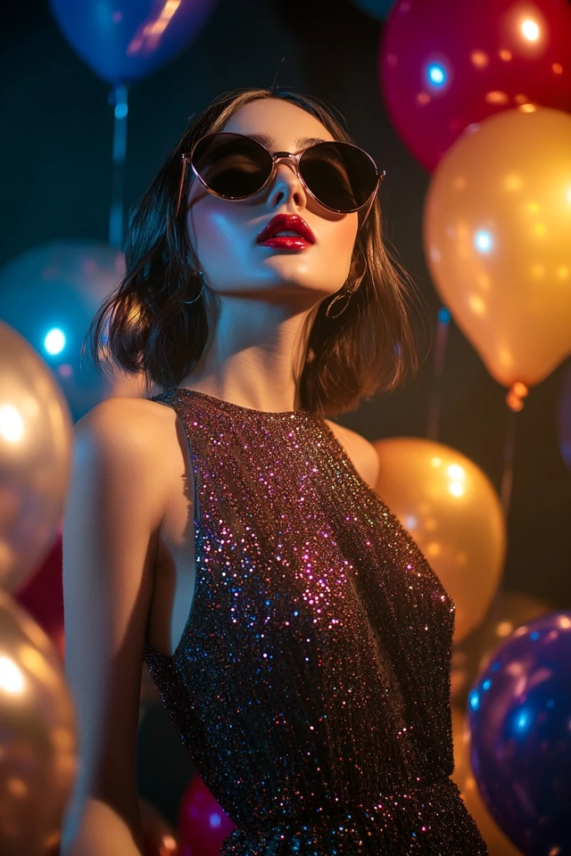 Glamorous Glitter Dresses for Birthday Galas: Shine Bright on Your Special Day