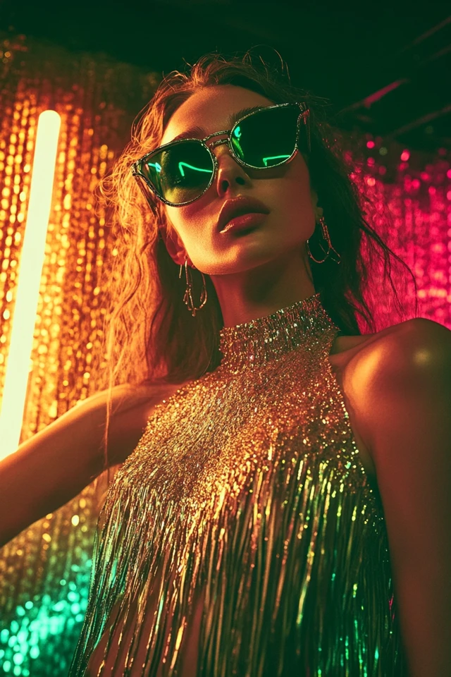 Sleek Metallic Dresses for New Year’s Day Brunches: Effortless Glamour to Start the Year Right - photo 8