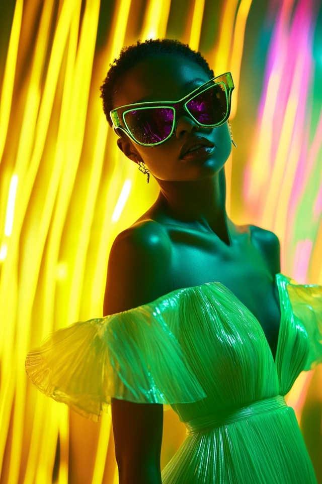 Trendy Neon Dresses for New Year’s Eve Raves: Standout Style for the Ultimate Party Night - photo 8
