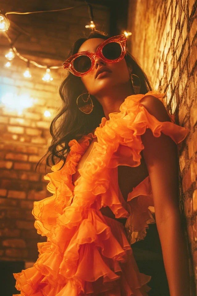 Fun Ruffled Dresses for Latin-Themed Dance Nights: Vibrant Style Meets Passionate Movement