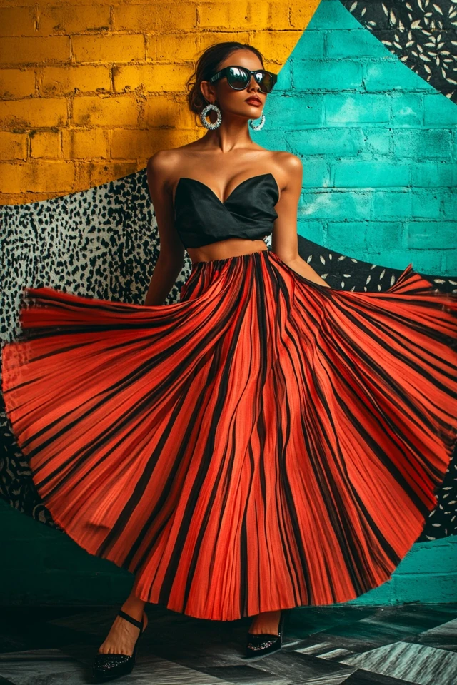 Vibrant Salsa Night Styles with Swingy Skirts: Dance-Ready, Flirty, and Full of Movement - photo 8
