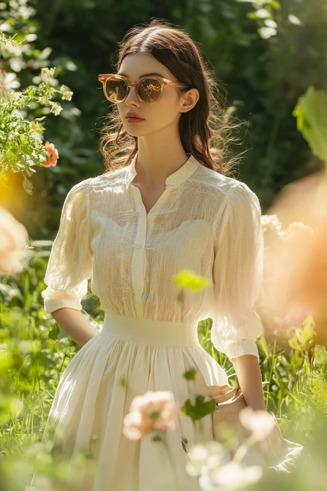 Combining Cotton and Linen for Breezy Summer Skirts: The Ultimate Guide to Effortless Summer Style - photo 7