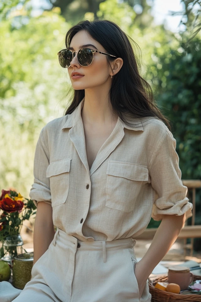 Cotton and Linen Blends for Breezy Summer Outfits: Effortless Style Meets Comfort - photo 3