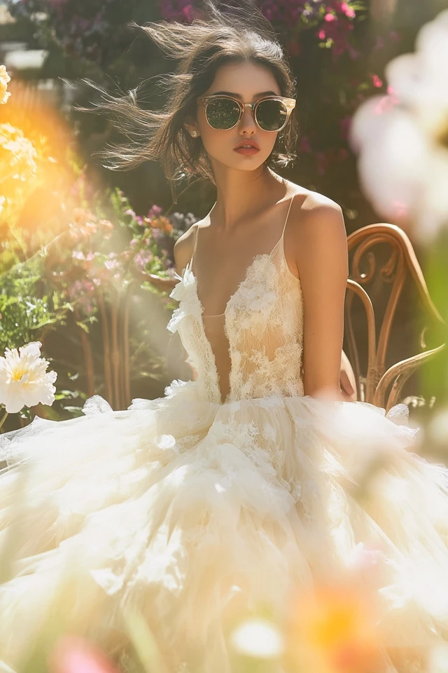 Pairing Tulle and Lace for Fairytale Dresses: Achieving Whimsy and Elegance - photo 8