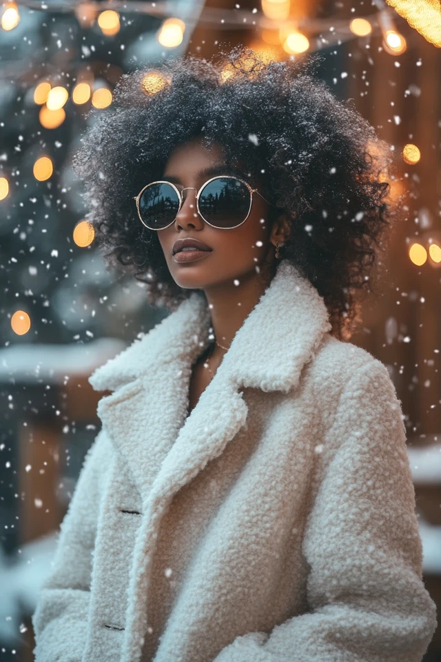How to Mix Faux Fur and Wool for Cozy Jackets: A Guide to Winter Chic - photo 8
