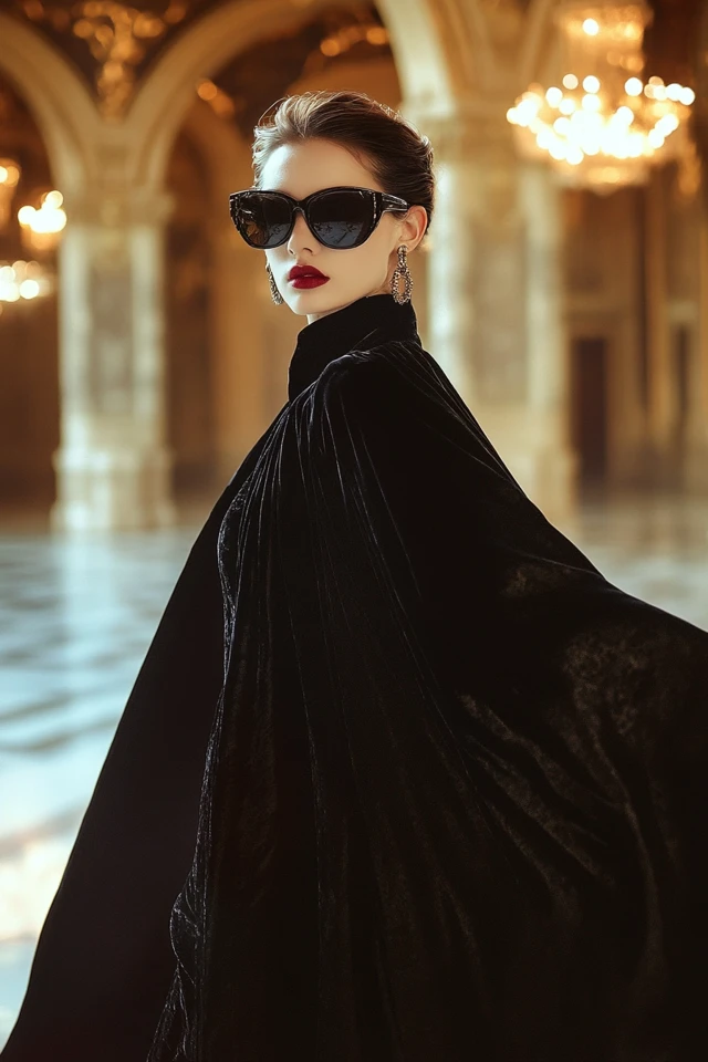 Silk and Velvet Capes: How to Choose and Style One