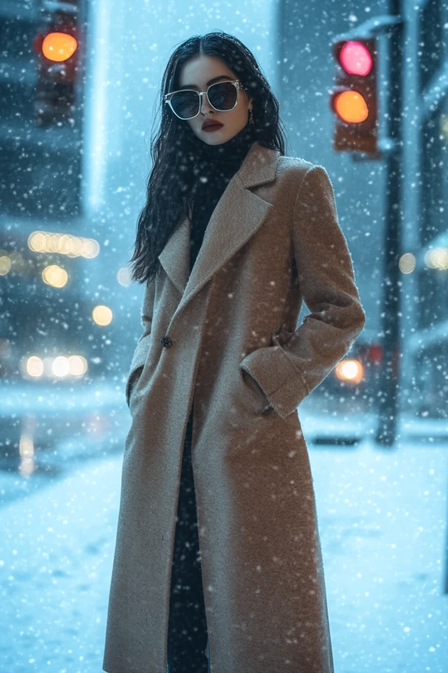 Faux Leather and Wool for Statement Outerwear: Bold, Cozy, and Unapologetically Chic - photo 8