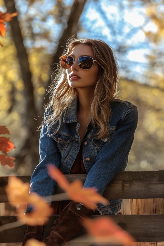 Pairing Denim and Suede for Casual Fall Looks: Effortless Style with Seasonal Flair - photo 8
