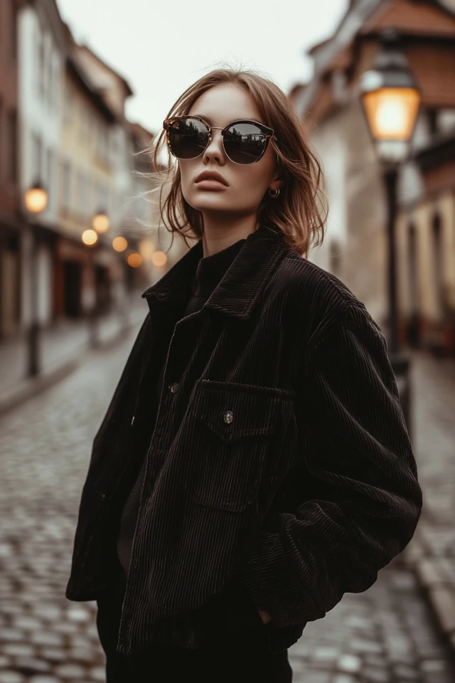 Mixing Corduroy and Wool in Structured Jackets - photo 8