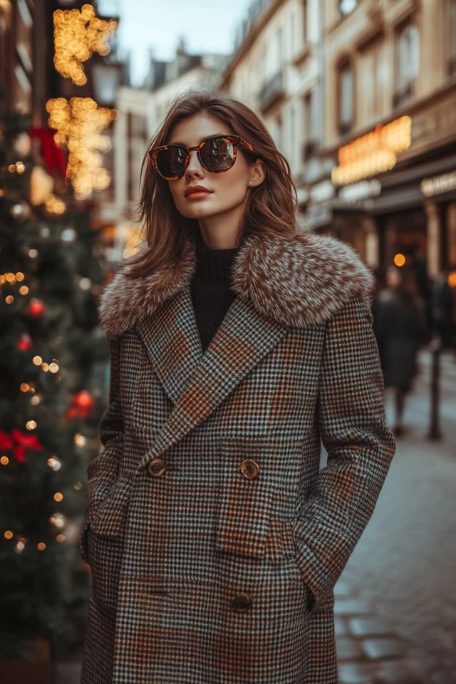 Faux Fur and Tweed for Classic Winter Coats - photo 8