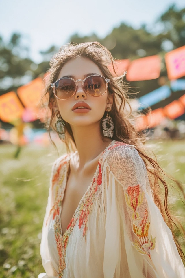 Flowy Boho Blouses for Festival Season