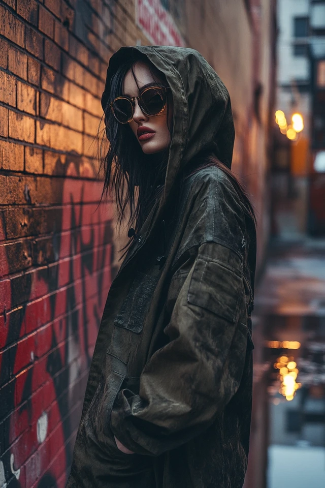 Oversized Hooded Jackets for Fall Streetwear - photo 8